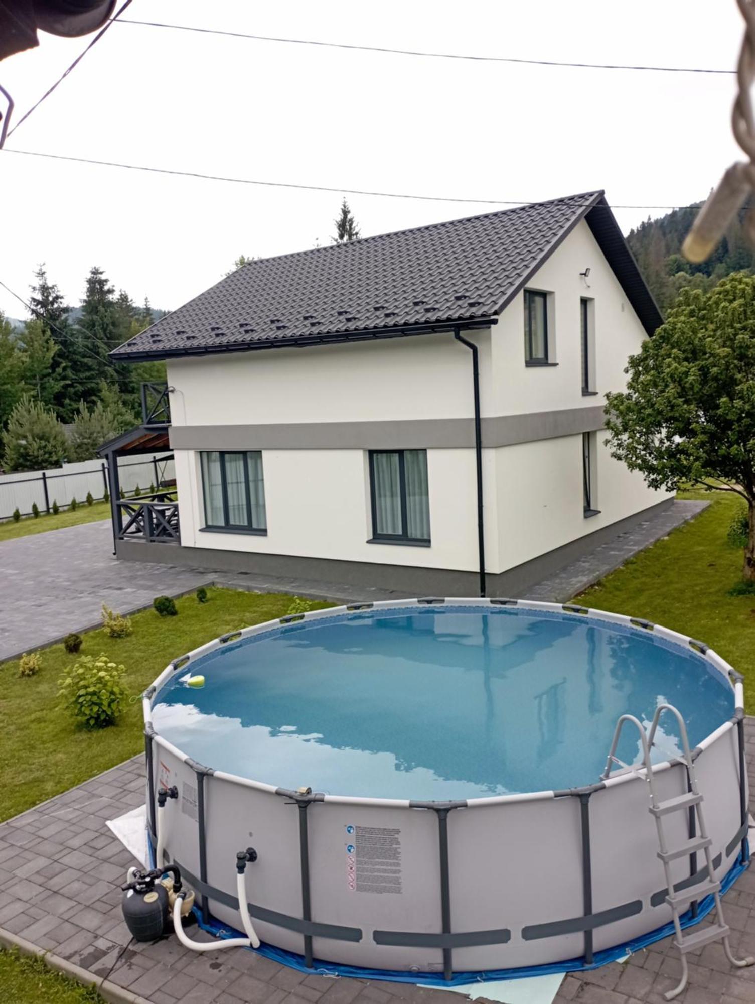 U Anastasii I Sofii Bilya Richki Konuk evi Mykulychyn Dış mekan fotoğraf